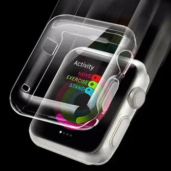 Soft TPU Protective Cover Full Screen Protector fits for Apples Smart Watch 38mm 42mm
Soft TPU Protective Cover Full Screen Protector fits for Apples Smart Watch 38mm 42mm