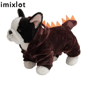 Imixlot Autumn and Winter Pet Clothes Funny Entertainment Cosplay Costumes Warm Velvet Clothing Dinosaurs Cosplay Jumpsuit
Imixlot Autumn and Winter Pet Clothes Funny Entertainment Cosplay Costumes Warm Velvet Clothing Dinosaurs Cosplay Jumpsuit