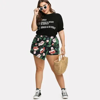 Plus Size Women Floral Shorts Beach Sports Summer Shorts High Waist Beach Floral Design Hot Sale Shorts #324
Plus Size Women Floral Shorts Beach Sports Summer Shorts High Waist Beach Floral Design Hot Sale Shorts #324