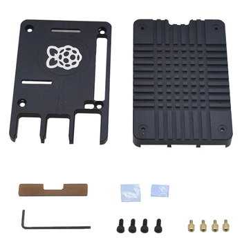 RISE-Case for Raspberry Pi 4,CNC Ultra-Thin Aluminum Alloy Metal Passive Cooling Case, Heatsink Case Compatible Pi 4B
RISE-Case for Raspberry Pi 4,CNC Ultra-Thin Aluminum Alloy Metal Passive Cooling Case, Heatsink Case Compatible Pi 4B