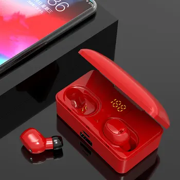 9D stereo surround digital display binaural channel wireless Bluetooth headset Wireless Headphons Sport Handsfree Waterproof
9D stereo surround digital display binaural channel wireless Bluetooth headset Wireless Headphons Sport Handsfree Waterproof