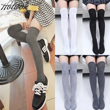 1 Pair 4 Solid Colors Fashion Sexy Warm Thigh High Over the Knee Socks Long Cotton Stockings For Girls Ladies Women
1 Pair 4 Solid Colors Fashion Sexy Warm Thigh High Over the Knee Socks Long Cotton Stockings For Girls Ladies Women