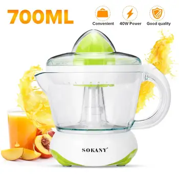 700ml Home Electric Juicer Squeezer Machine Orange Lemon Citrus Fruit Press-Juice Extractor ABS Transparent Scale MarkingHome
700ml Home Electric Juicer Squeezer Machine Orange Lemon Citrus Fruit Press-Juice Extractor ABS Transparent Scale MarkingHome