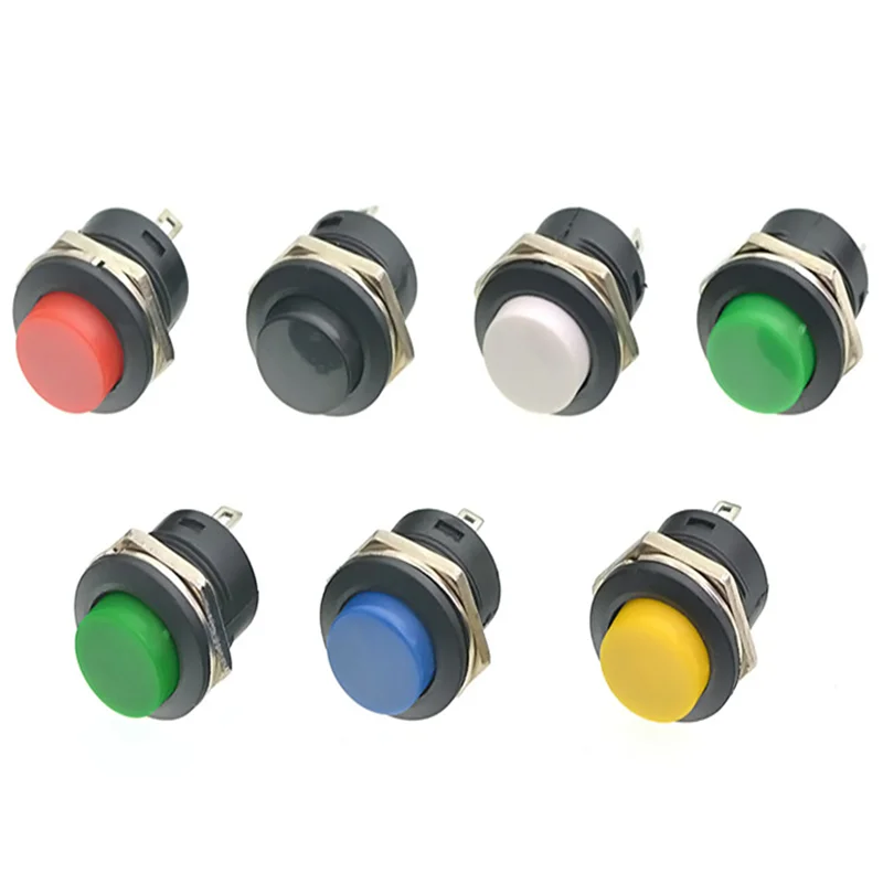 1pcs Lockless Momentary OFF (ON) Push button Switch 16MM Round reset switch R13-507
1pcs Lockless Momentary OFF (ON) Push button Switch 16MM Round reset switch R13-507
