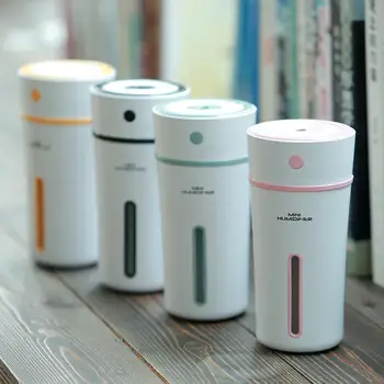 Cup Humidifier USB Ultrasonic Aroma Diffuser mini Essential oil Diffuser with LED light USB fan for Car Humidifiers 7 Color LED
Cup Humidifier USB Ultrasonic Aroma Diffuser mini Essential oil Diffuser with LED light USB fan for Car Humidifiers 7 Color LED