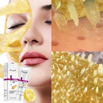 Facial Gold Mask Adsorption Blackhead Cleansing Mask Moisturizing Oil-Control Remove Blackheads Pimples Whitening Mask Tearing M
Facial Gold Mask Adsorption Blackhead Cleansing Mask Moisturizing Oil-Control Remove Blackheads Pimples Whitening Mask Tearing M