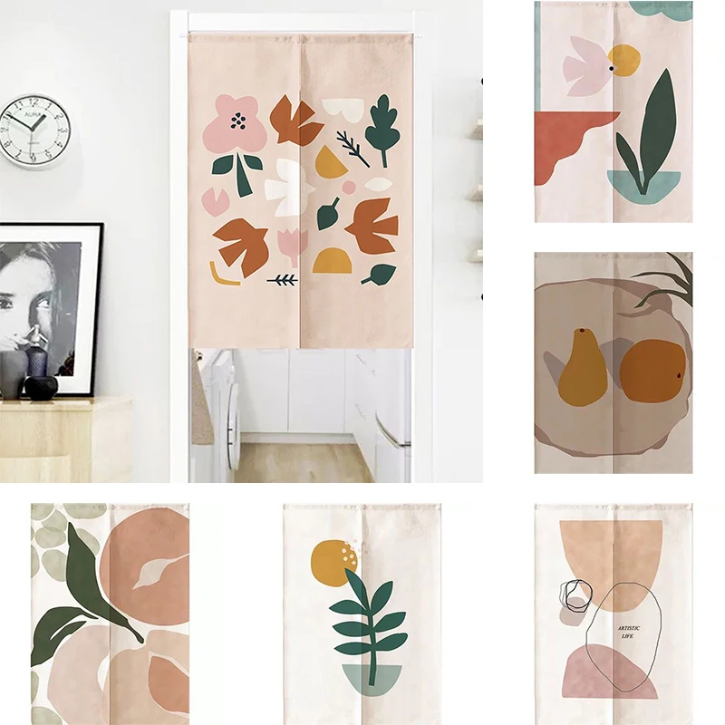 Simple Art Partition Door Curtain Kitchen Lampblack Toilet Half Panel Curtain Bedroom Geomantic Blackout Curtain Doorway Hanging 
Simple Art Partition Door Curtain Kitchen Lampblack Toilet Half Panel Curtain Bedroom Geomantic Blackout Curtain Doorway Hanging