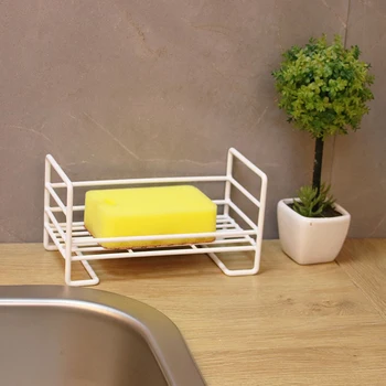 Drain Rack Sponge Cleaning Rag Storage Rack Sink Countertop Shelf with Water Tray
Drain Rack Sponge Cleaning Rag Storage Rack Sink Countertop Shelf with Water Tray