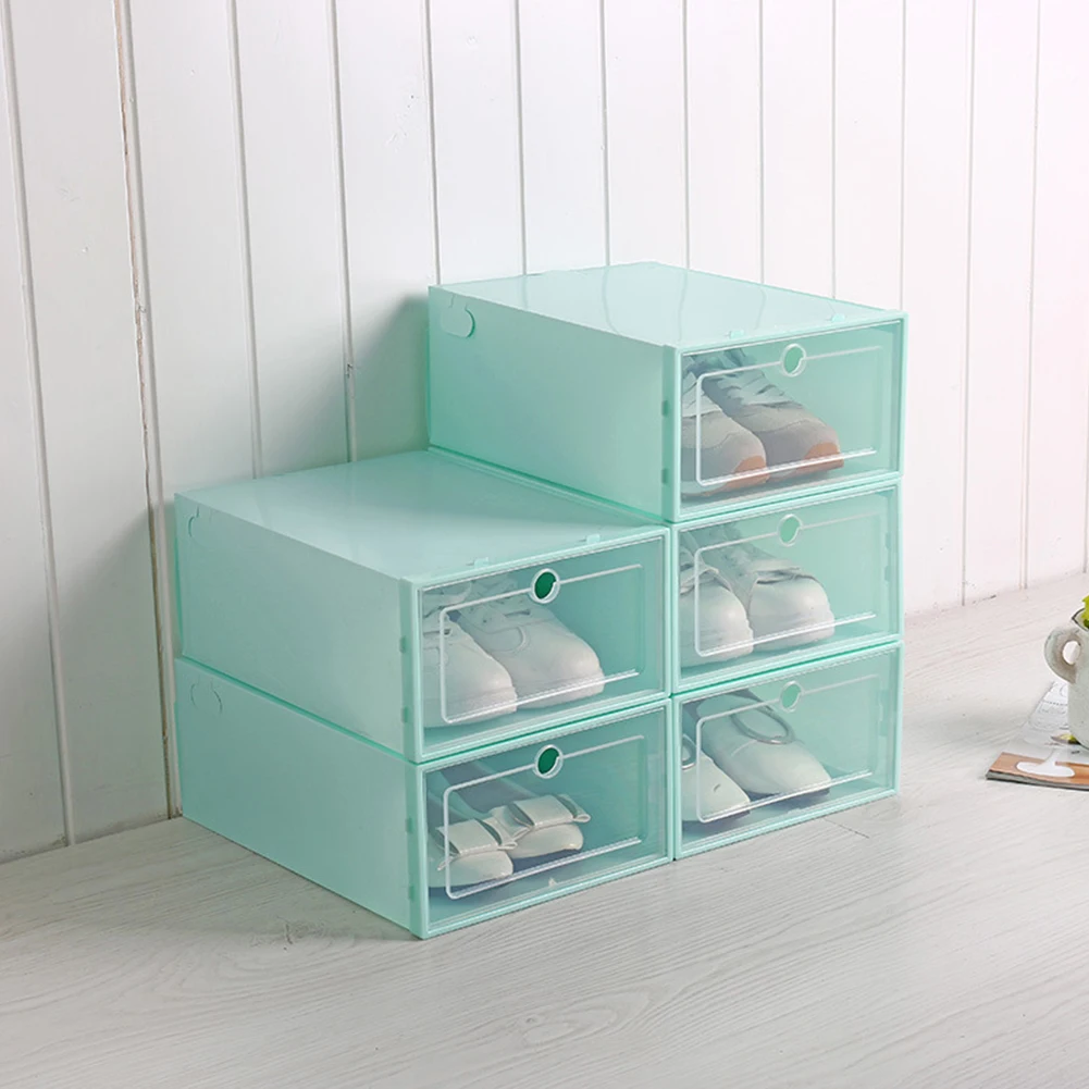 6PC Dustproof Shoe Box with Transparent Drawer Superposition Combination Shoe Cabinet Clamshell Shoe Storage Box Display Stand
6PC Dustproof Shoe Box with Transparent Drawer Superposition Combination Shoe Cabinet Clamshell Shoe Storage Box Display Stand