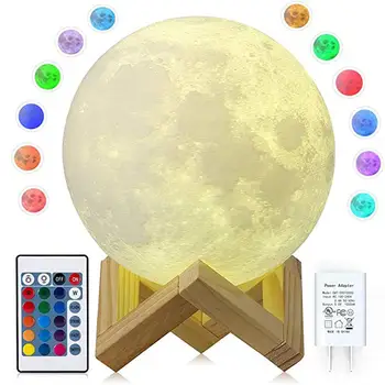 GO FOLLOW Night Light Custom 3D Print Rechargeable Lamp Touch Moon Light Remote LED Lamp Home Decoration LW001 
GO FOLLOW Night Light Custom 3D Print Rechargeable Lamp Touch Moon Light Remote LED Lamp Home Decoration LW001