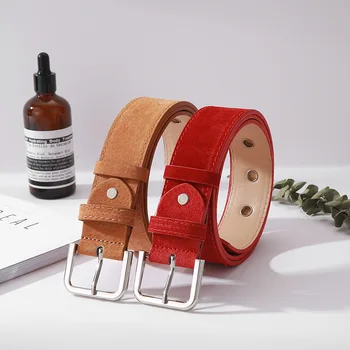 New Genuine Leather Waist Belt Eyelet Women Square Metal Buckle Waistband Lady Female Belts for Jeans 3.5cm Wide High Quality
New Genuine Leather Waist Belt Eyelet Women Square Metal Buckle Waistband Lady Female Belts for Jeans 3.5cm Wide High Quality