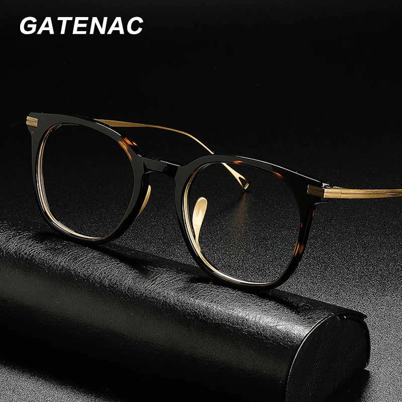 Luxury Titanium Glasses Frame Men Vintage Designer Prescription Acetate Optical Eyeglasses Frame Women 2021 New Myopia Eyewear
Luxury Titanium Glasses Frame Men Vintage Designer Prescription Acetate Optical Eyeglasses Frame Women 2021 New Myopia Eyewear
