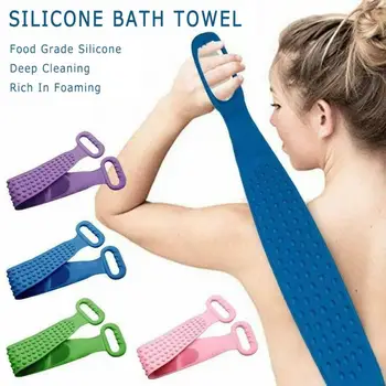 Silicone Rubbing Towel Silicone Lazy Back Rubbing Artifact Powerful Bath Rubbing Mud Dust Rubbing Back Adult Dead Skin Peeling
Silicone Rubbing Towel Silicone Lazy Back Rubbing Artifact Powerful Bath Rubbing Mud Dust Rubbing Back Adult Dead Skin Peeling