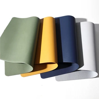 4 Pieces of Artificial Leather Table Mat, Waterproof Table Mat, Heat-Resistant, Non-Slip,Washable Gray/Blue/Yellow/Green
4 Pieces of Artificial Leather Table Mat, Waterproof Table Mat, Heat-Resistant, Non-Slip,Washable Gray/Blue/Yellow/Green