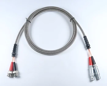 DUAL Armored CABLE BNC to LEMO 01 flexible Stainless Steel Protection Shielding Ultrasonic Cable of flaw detector
DUAL Armored CABLE BNC to LEMO 01 flexible Stainless Steel Protection Shielding Ultrasonic Cable of flaw detector