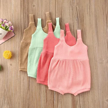 Pudcoco Body Baby Boys Sleeveless Buttoned Rompers Pink suits Summer Girls Causal Clothes Outfitd 0-24 M 
Pudcoco Body Baby Boys Sleeveless Buttoned Rompers Pink suits Summer Girls Causal Clothes Outfitd 0-24 M