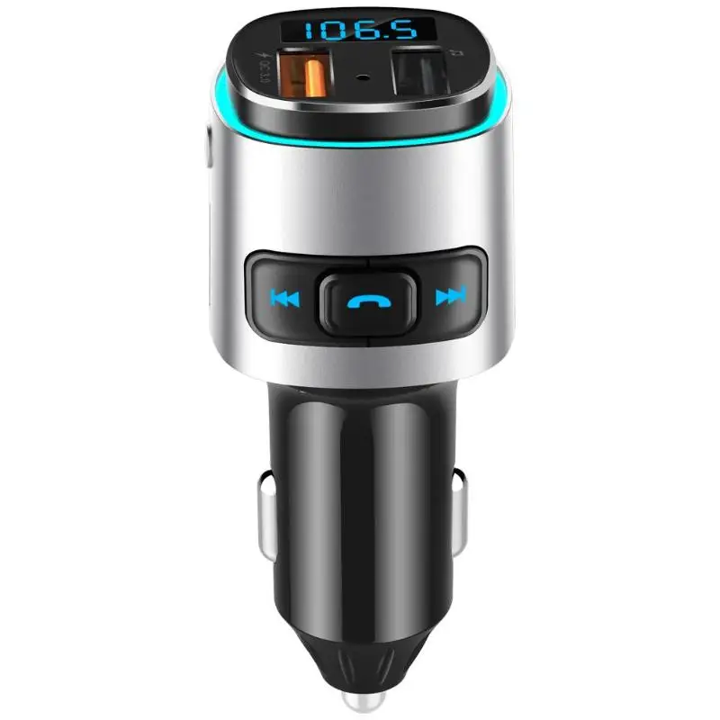 BC41 Bluetooth Car Handsfree Kit FM Transmitter MP3 Player 3.0 USB Charger Echo Cancellation and Noise Suppression Skill HOT
BC41 Bluetooth Car Handsfree Kit FM Transmitter MP3 Player 3.0 USB Charger Echo Cancellation and Noise Suppression Skill HOT