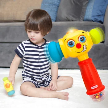 Funny Simulation Electronic Hammer Educational Toy with Music Light for Infant Kids Children Toddlers Birthday Christmas Gift
Funny Simulation Electronic Hammer Educational Toy with Music Light for Infant Kids Children Toddlers Birthday Christmas Gift