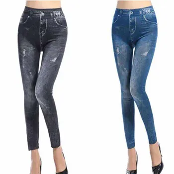 Women's Jeans Leggings High Waist Streetwear Push Up Skinny Pencil Pants Workout Slim Ripped Sexy Demin Leggins Large Size Femme
Women's Jeans Leggings High Waist Streetwear Push Up Skinny Pencil Pants Workout Slim Ripped Sexy Demin Leggins Large Size Femme
