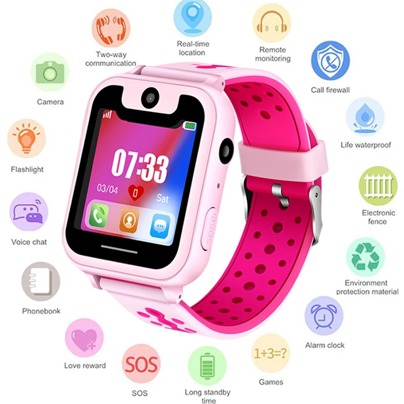 Children's Smart Watch LBS baby SOS Call Position Locator Tracker Anti-lost Monitoring Clock Waterproof Bluetooth Smart Watches
Children's Smart Watch LBS baby SOS Call Position Locator Tracker Anti-lost Monitoring Clock Waterproof Bluetooth Smart Watches