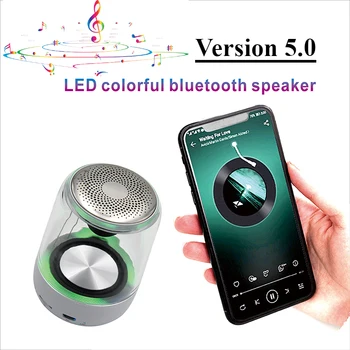 New arrival Portable Mini Speakers Wireless with Mic Hands Free Colorful LED light Speaker Support USB Flash
New arrival Portable Mini Speakers Wireless with Mic Hands Free Colorful LED light Speaker Support USB Flash