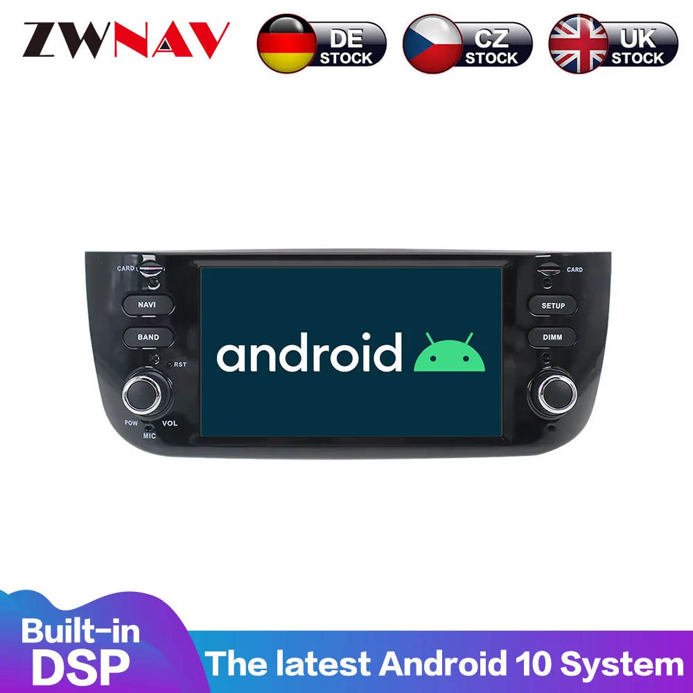 Android 10 DSP IPS Screen For FIAT Punto 2009 2010 2011 2012 - 2015 Car Player Radio Stereo GPS Navigation Multimedia Head Unit
Android 10 DSP IPS Screen For FIAT Punto 2009 2010 2011 2012 - 2015 Car Player Radio Stereo GPS Navigation Multimedia Head Unit