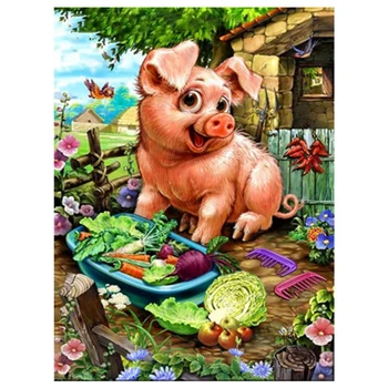 Diamond Painting Cartoon Pig 5D Diy Diamond Embroidery Full Drilling Cross Stitch Christmas Gift Home Decor
Diamond Painting Cartoon Pig 5D Diy Diamond Embroidery Full Drilling Cross Stitch Christmas Gift Home Decor