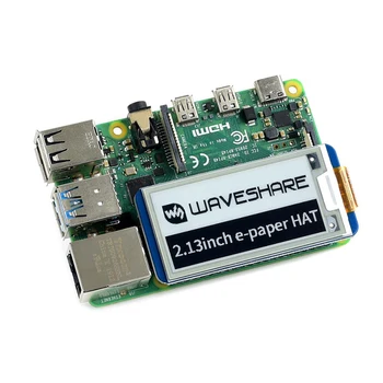 BlueRaven 2.13inch E-Ink display HAT for Raspberry Pi 250x122 Resolution e-Paper SPI supports partial refresh Version 2
BlueRaven 2.13inch E-Ink display HAT for Raspberry Pi 250x122 Resolution e-Paper SPI supports partial refresh Version 2