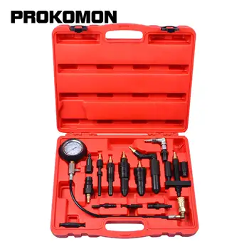 Diesel Engine Compression Tester Kit Fuel Injector Tester Car Tool Kit 
Diesel Engine Compression Tester Kit Fuel Injector Tester Car Tool Kit
