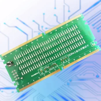 DDR4 Memory Test Card Short Circuit Motherboard Repair Durable Diagnostic Analyzer Practical Computer Supplies LED Indicator
DDR4 Memory Test Card Short Circuit Motherboard Repair Durable Diagnostic Analyzer Practical Computer Supplies LED Indicator