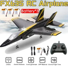 

RC Plane FX-635 2.4GHz 2CH EPP Foam Electric Outdoor Remote Control Glider Airplane Fixed Wing Aircraft Toy for Children