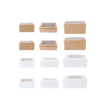 12Pcs Muffin Storage Case Cake Packing Box Paper Cake Holder Wedding Gift Box Backing Cake Case for Baking Kitchen
12Pcs Muffin Storage Case Cake Packing Box Paper Cake Holder Wedding Gift Box Backing Cake Case for Baking Kitchen