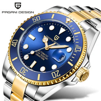 2020 PAGANI DESIGN Men Automatic Date Watch Sapphire Luxury Mechanical Stainless Steel Waterproof Watches Men Relogio Masculino
2020 PAGANI DESIGN Men Automatic Date Watch Sapphire Luxury Mechanical Stainless Steel Waterproof Watches Men Relogio Masculino