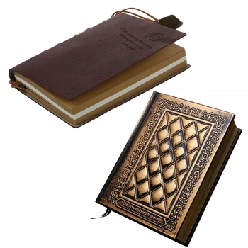 Cool Classic Vintage Leather Bound Blank Pages Journal Diary Notebook with Black Retro Blank Inside Page Notepad
Cool Classic Vintage Leather Bound Blank Pages Journal Diary Notebook with Black Retro Blank Inside Page Notepad