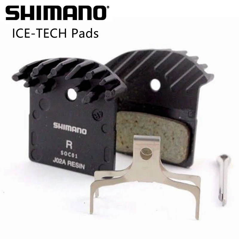 Shimano ICE-TECH J02A дисковые Тормозные колодки для xt deore SLX XTR M9000 M9020 M8000 M985 M785 M666 M610 тормоза