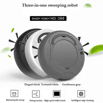 High Efficiency Smart Sweepers Home 3 in 1 1800Pa Suction Automatic Smart Robot Sweeper Floor Vacuum Cleaner Smart Home
High Efficiency Smart Sweepers Home 3 in 1 1800Pa Suction Automatic Smart Robot Sweeper Floor Vacuum Cleaner Smart Home
