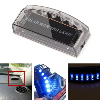 Mayitr 1pc 6LED Car Fake Security Light Solar Powered Dummy Alarm Wireless Warning Anti-Theft Caution LED Flashing Lamp
Mayitr 1pc 6LED Car Fake Security Light Solar Powered Dummy Alarm Wireless Warning Anti-Theft Caution LED Flashing Lamp