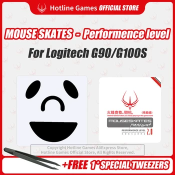 Hotline Games 2.0 Performance Level Mouse Skates Mouse Feet Pad Replacement Feet for Logitech G100S Mouse 0.28mm/0.4mm Thickness
Hotline Games 2.0 Performance Level Mouse Skates Mouse Feet Pad Replacement Feet for Logitech G100S Mouse 0.28mm/0.4mm Thickness