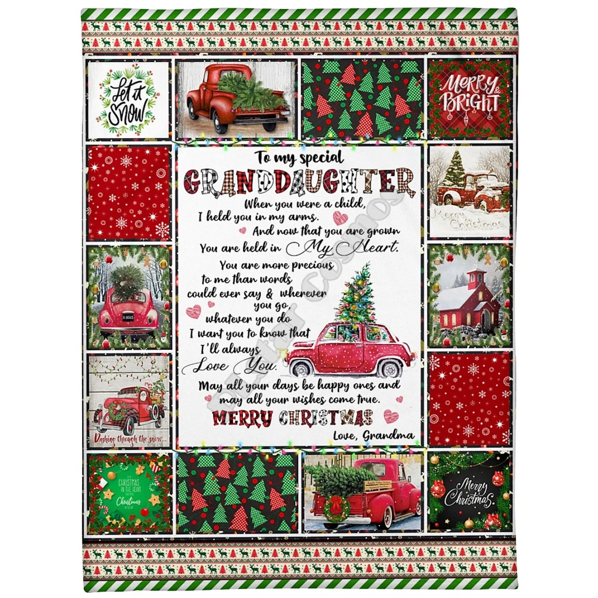 To My Granddaughter Christmas Gift Cozy Premium Fleece Blanket 3D printed Sherpa Blanket on Bed Home Textiles
To My Granddaughter Christmas Gift Cozy Premium Fleece Blanket 3D printed Sherpa Blanket on Bed Home Textiles