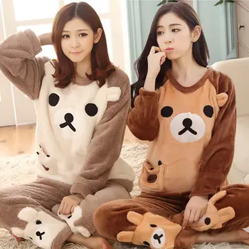 2020 Women Pajamas Set Women Pyjamas Thick Flannel Cute Sheep Female Warm Winter Pajama Set Long Sleeve Full Trousers Two Piece
2020 Women Pajamas Set Women Pyjamas Thick Flannel Cute Sheep Female Warm Winter Pajama Set Long Sleeve Full Trousers Two Piece
