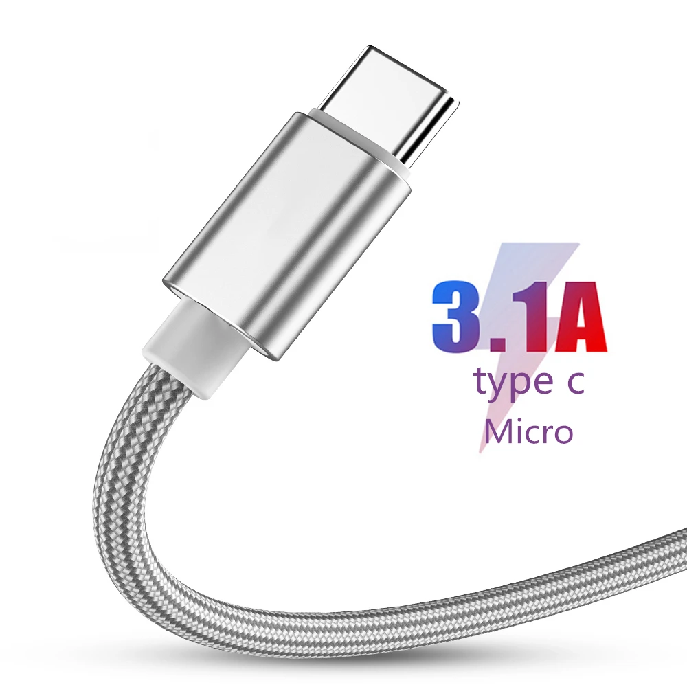 1m 2m Micro type c USB Cable Fast Charging For Xiaomi Note 5 Pro Android Mobile Phone Data Cable for Samsung S7 Micro Charger
1m 2m Micro type c USB Cable Fast Charging For Xiaomi Note 5 Pro Android Mobile Phone Data Cable for Samsung S7 Micro Charger