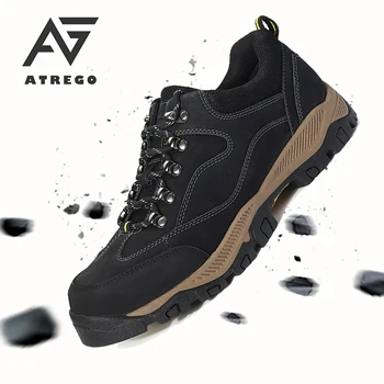 Men Cowhide Anti-collision Hiking Shoes Lace Up Men Sport Shoes Outdoor Jogging Trekking Sneakers Climbing Sports Athletic
Men Cowhide Anti-collision Hiking Shoes Lace Up Men Sport Shoes Outdoor Jogging Trekking Sneakers Climbing Sports Athletic