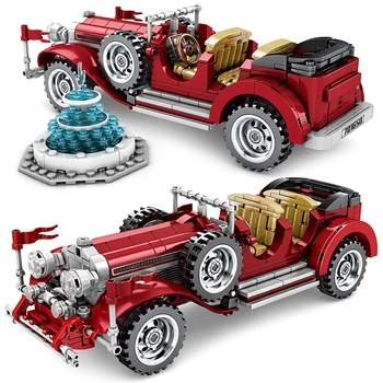 617Pcs Classic Car Building Blocks lepining Technic Mechanical Vintage Roadster Vehicle City Models Bricks Kids Toy Gift 
617Pcs Classic Car Building Blocks lepining Technic Mechanical Vintage Roadster Vehicle City Models Bricks Kids Toy Gift