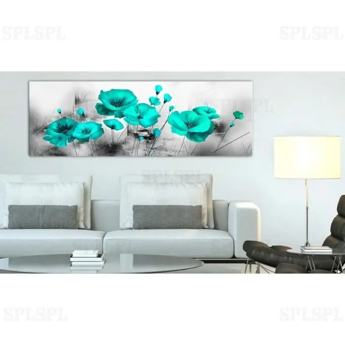 Canvas Print Turquoise Meadow (1 Part) Narrow Canvas Print 40x120cm for Living Room Home Decor
Canvas Print Turquoise Meadow (1 Part) Narrow Canvas Print 40x120cm for Living Room Home Decor