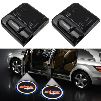 2 PCS Wireless Led welcome light car door light laser projector ghost light shadow car styling courtesy car accessories
2 PCS Wireless Led welcome light car door light laser projector ghost light shadow car styling courtesy car accessories