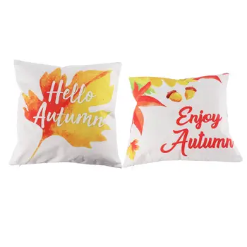 2pcs/Pack Autumn Pillowcase Flax Bolster Case Cover Throw Pillow Case Creative Maple Leaves Pattern Square Pillowcase Home Decor
2pcs/Pack Autumn Pillowcase Flax Bolster Case Cover Throw Pillow Case Creative Maple Leaves Pattern Square Pillowcase Home Decor