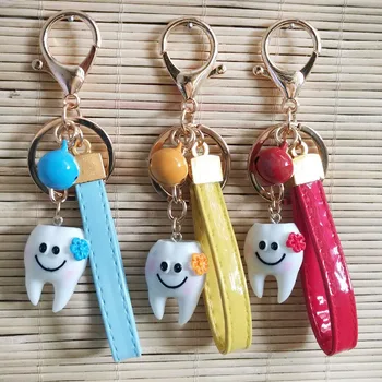 Simulation Cartoon Teeth Keychain Dentist Decoration Key Chains Resin Tooth Model Shape Key Rings Dental Clinic Gift Wholesale
Simulation Cartoon Teeth Keychain Dentist Decoration Key Chains Resin Tooth Model Shape Key Rings Dental Clinic Gift Wholesale