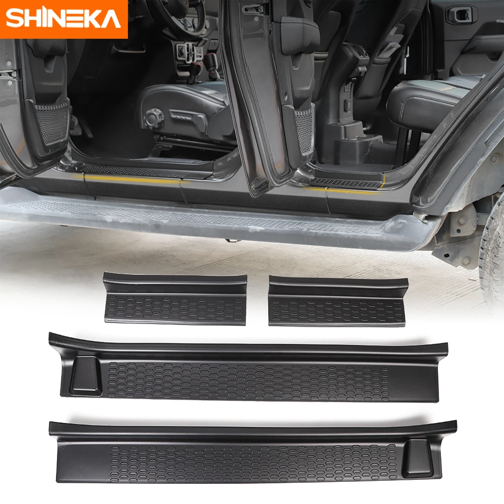 Threshold For Jeep Wrangler Gladiator JT Door Sill Plate Scuff Entry Guard Protector Welcome Pedal For Jeep Wrangler JL 2018+
Threshold For Jeep Wrangler Gladiator JT Door Sill Plate Scuff Entry Guard Protector Welcome Pedal For Jeep Wrangler JL 2018+