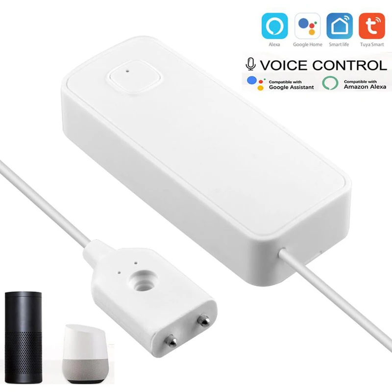 Tuya Smart life app Wifi Water Sensor Water Leak Detector Water Level Leakage Sensor Alarm Smart House Works With Alexa Google
Tuya Smart life app Wifi Water Sensor Water Leak Detector Water Level Leakage Sensor Alarm Smart House Works With Alexa Google