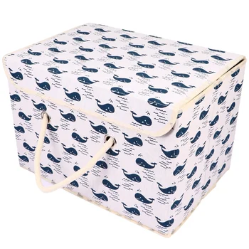 1pc Home Foldable Storage Box Household Organizer Clothing Organizer (Whale) 
1pc Home Foldable Storage Box Household Organizer Clothing Organizer (Whale)